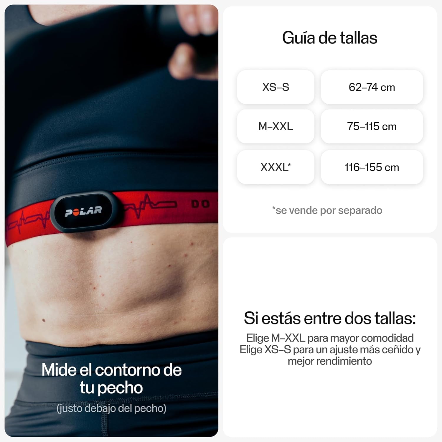 H10 Heart Rate Monitor Chest Strap - ANT + Bluetooth, Waterproof HR Sensor for Men and Women