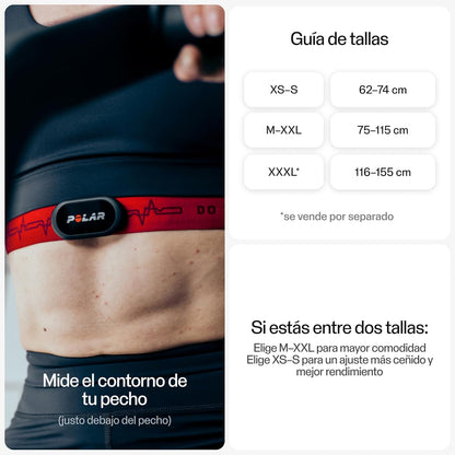 H10 Heart Rate Monitor Chest Strap - ANT + Bluetooth, Waterproof HR Sensor for Men and Women
