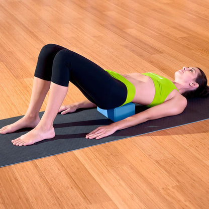 Foam Yoga Blocks, High Density EVA Yoga Bricks 4”X 6” X 9” (Set of 2)