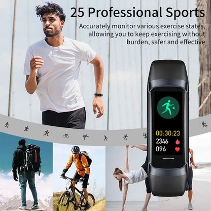New Smart Fitness Band Men Women AMOLED Clock Temperature Blood Oxygen Pressure Smartwatch Waterproof Watch for IOS Android