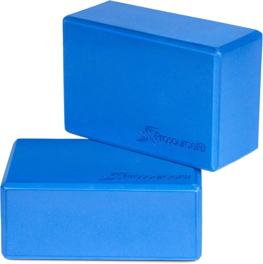 Foam Yoga Blocks, High Density EVA Yoga Bricks 4”X 6” X 9” (Set of 2)