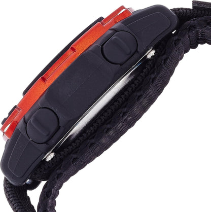 Unisex Digital Chronograph Nylon Strap Watch, 45-7004
