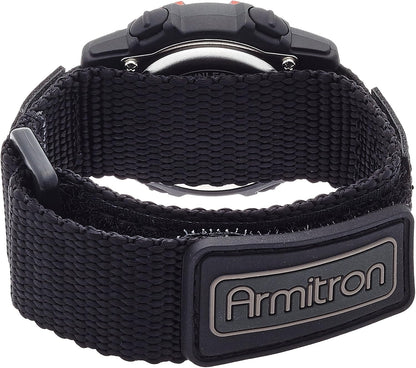 Unisex Digital Chronograph Nylon Strap Watch, 45-7004