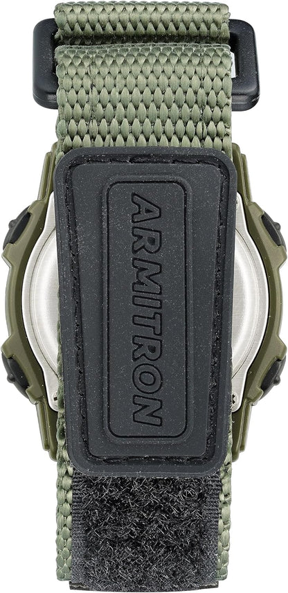 Unisex Digital Chronograph Nylon Strap Watch, 45-7004